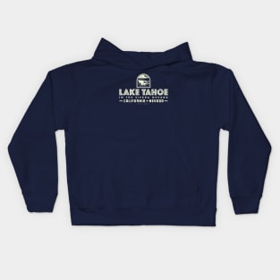 Vintage Lake Tahoe Kids Hoodie